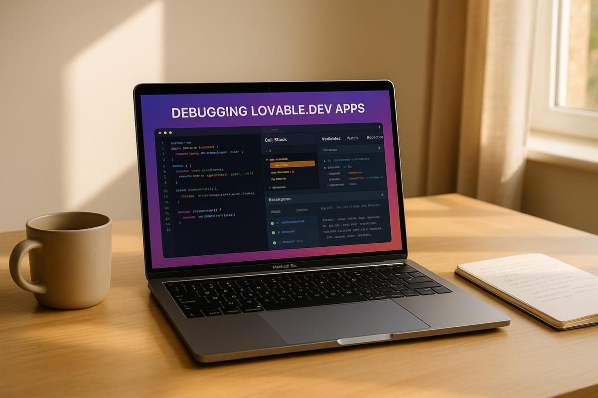 Debugging Lovable.dev Apps: Step-by-Step Guide